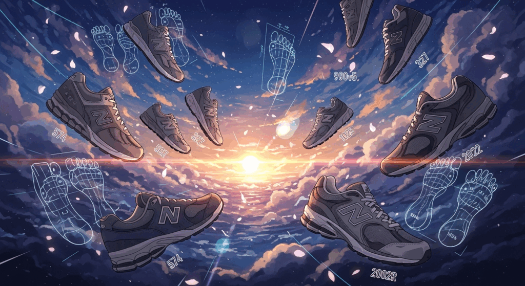 ニューバランスのサイズ感はモデルで違う！後悔しない選び方と比較