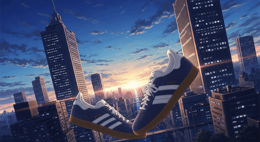 アディダス ガゼルはダサい？理由とおしゃれな履きこなし術