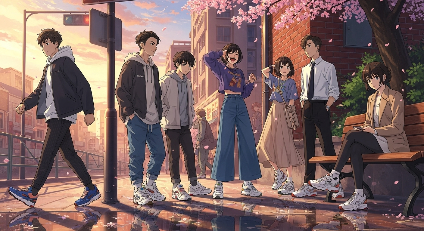 リーボックはダサくない！人気モデルと男女別おしゃれな履きこなし方