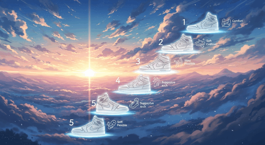 【モデル別】エアジョーダンの履き心地ランキング！硬さを改善する方法も