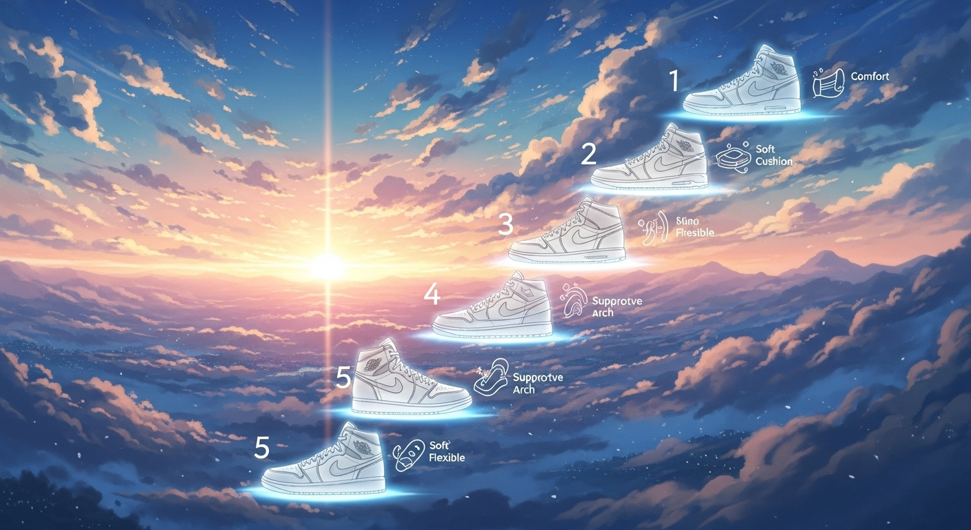 【モデル別】エアジョーダンの履き心地ランキング!硬さを改善する方法も