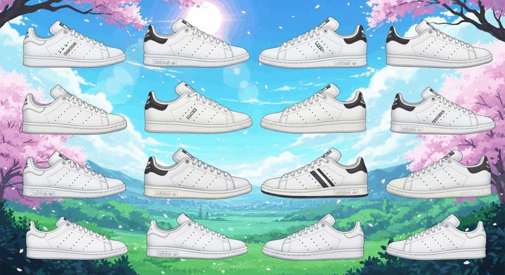 スタンスミスの種類を一覧比較！LUX・80sなどの違いと選び方