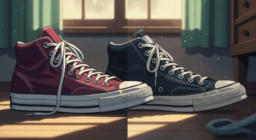 【写真で比較】コンバースCT70の見分け方！本物と偽物の違い7選