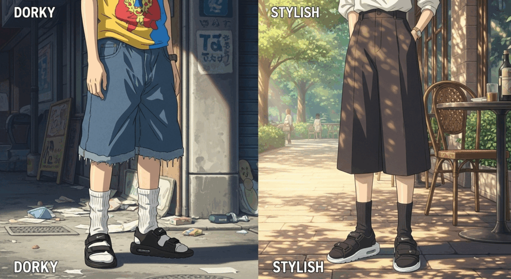 エアマックスココに靴下はダサい？おしゃれな色選びとコーデ術