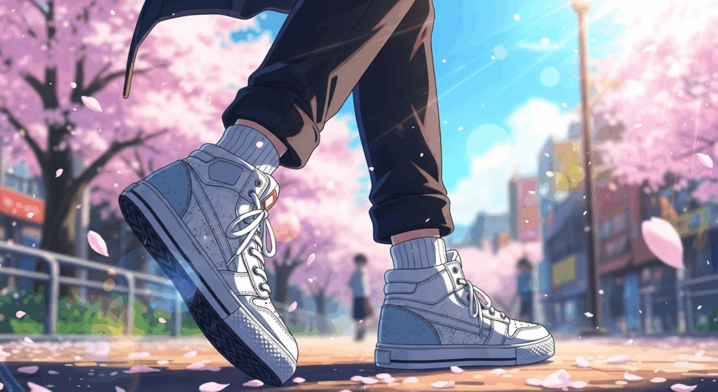 ハイカットスニーカーはダサい？おしゃれに見える履き方とコーデ術