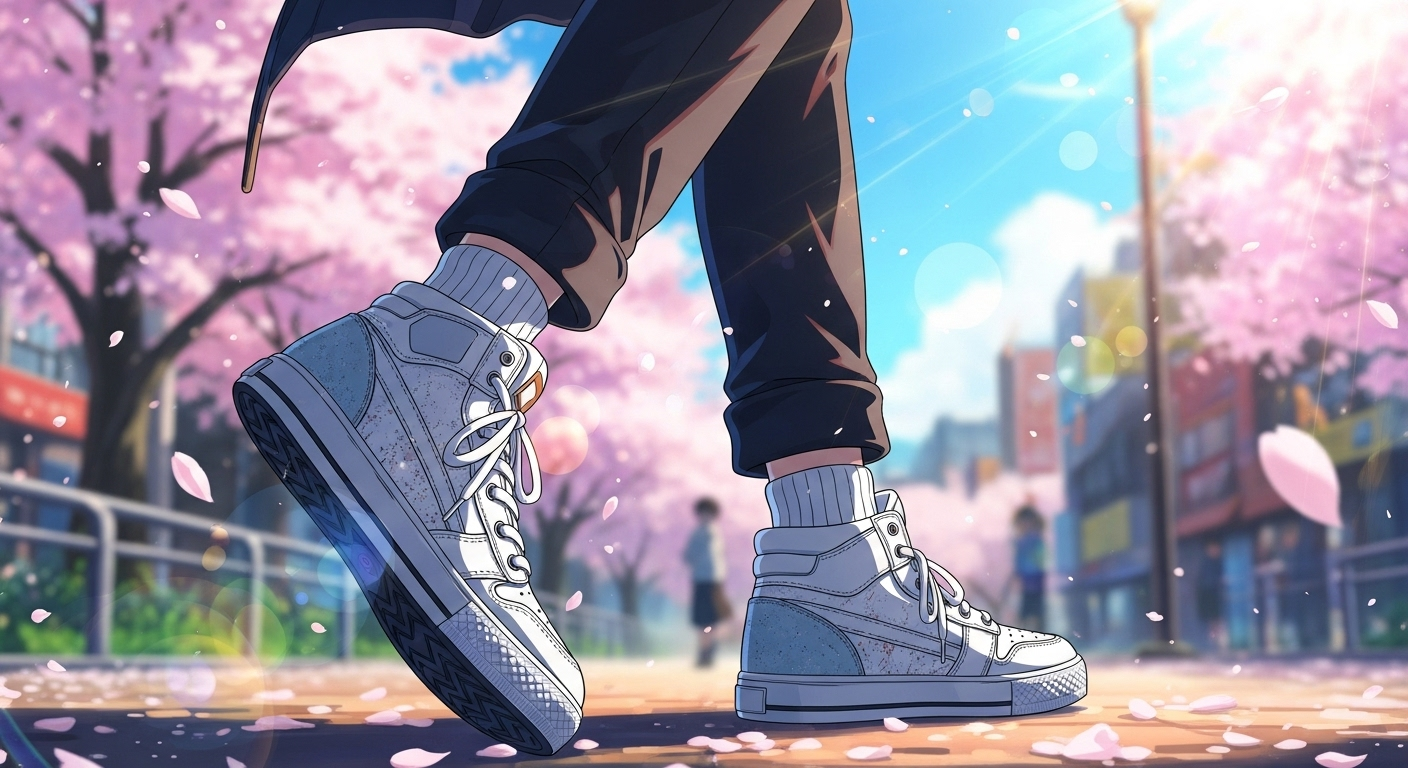 ハイカットスニーカーはダサい?おしゃれに見える履き方とコーデ術