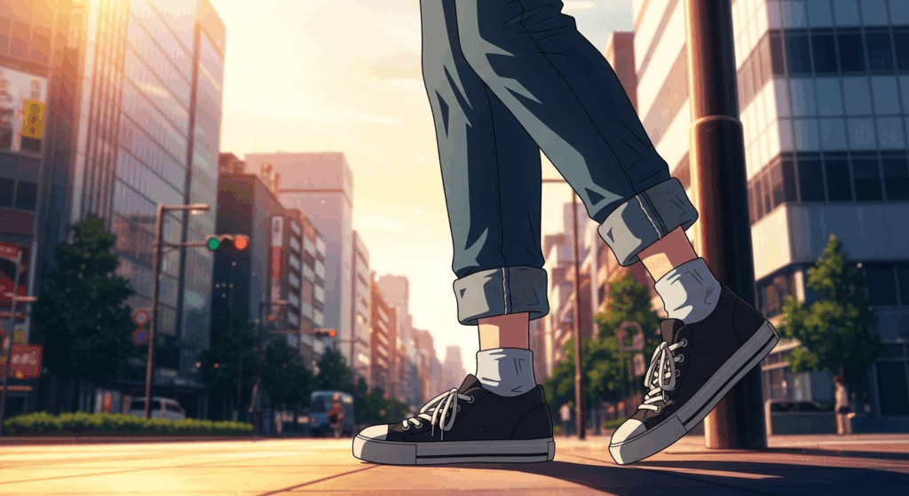 ジーンズのロールアップはダサい？原因と年代別おしゃれな折り方