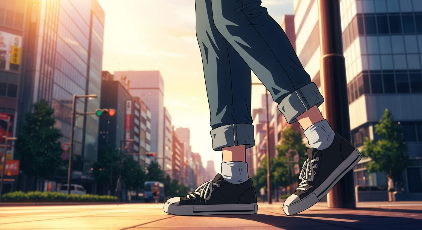 ジーンズのロールアップはダサい?原因と年代別おしゃれな折り方