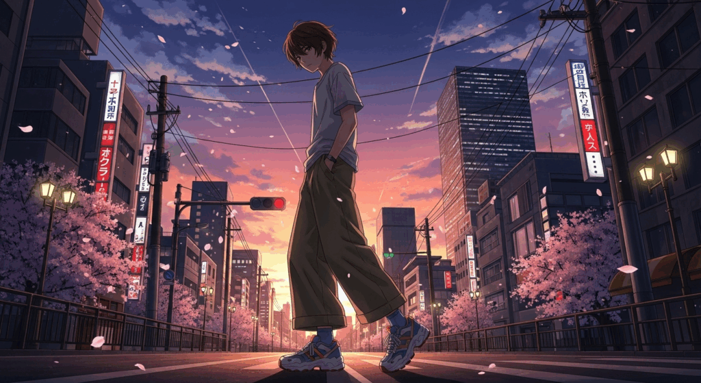 ワイドパンツとスニーカーがダサい理由と、おしゃれに見せる着こなし術