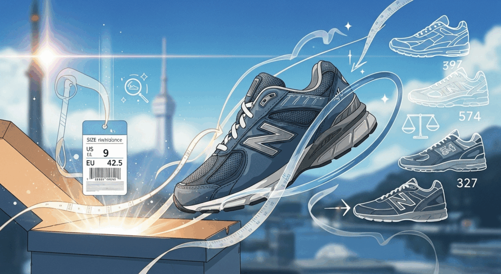 ニューバランスのサイズ感｜失敗しない選び方と人気モデル比較