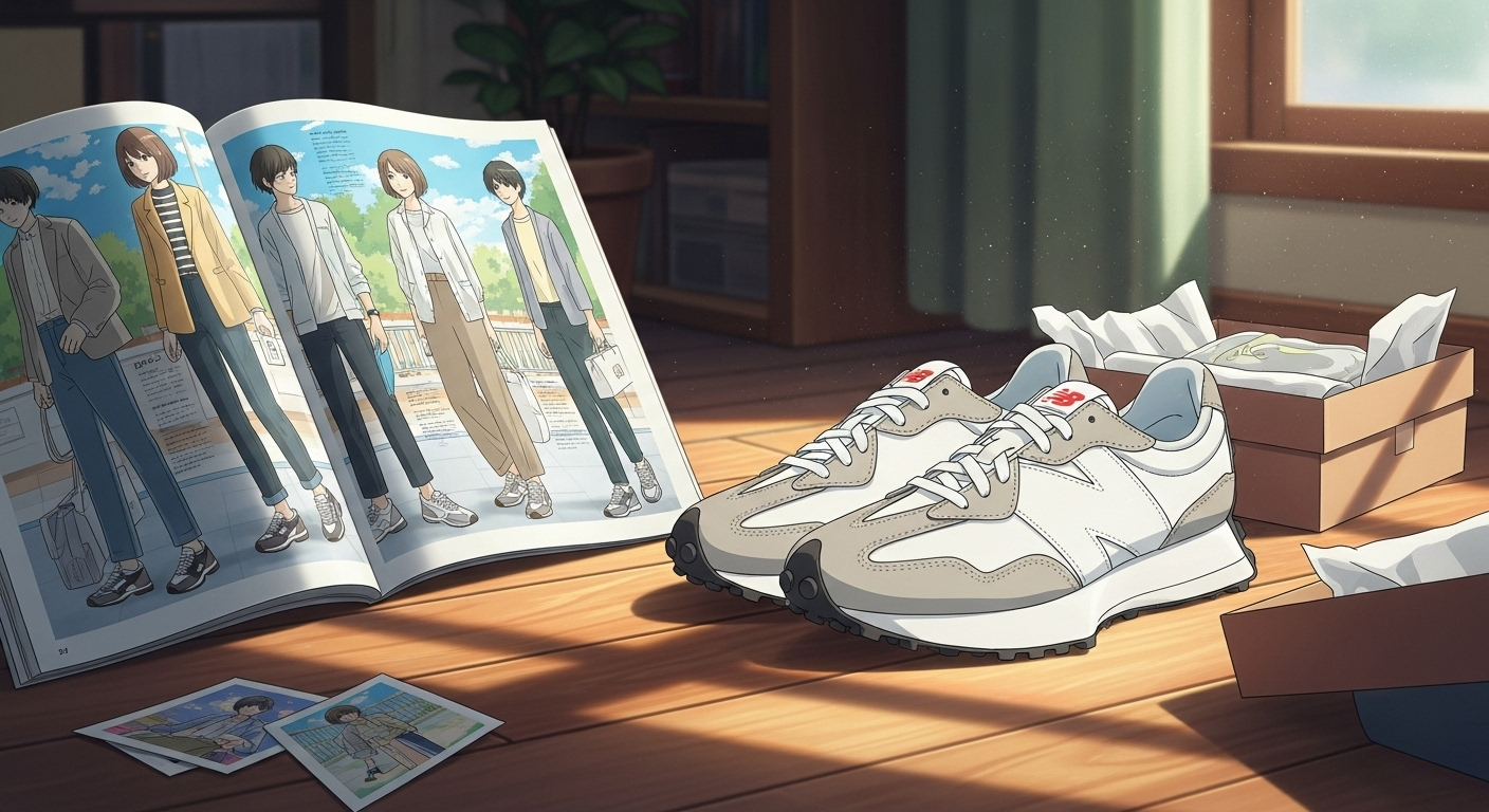 ニューバランス327で後悔しない選び方。人気の理由や評判、コーデ術も紹介