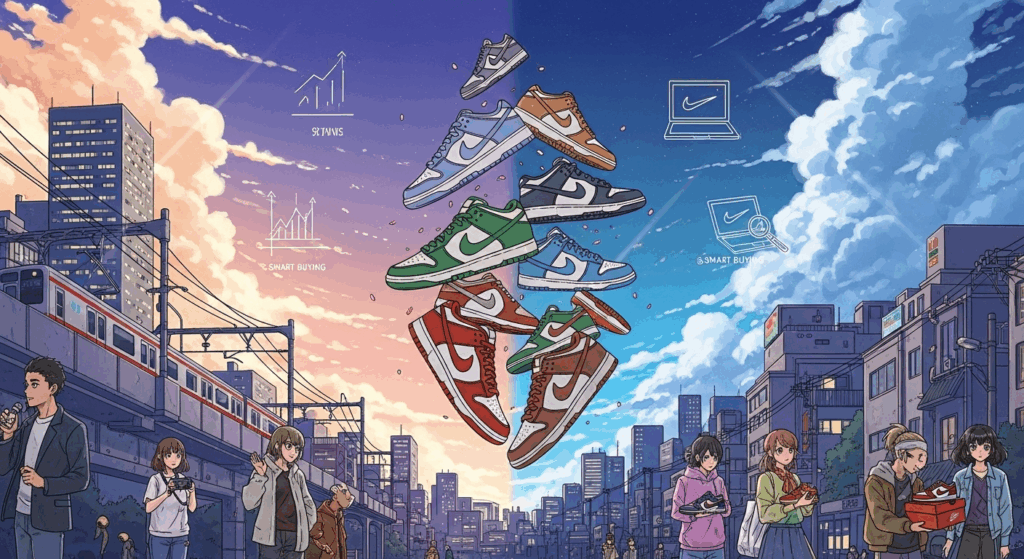 ナイキダンクが人気の理由はなぜ？5つの魅力と賢い買い方を解説