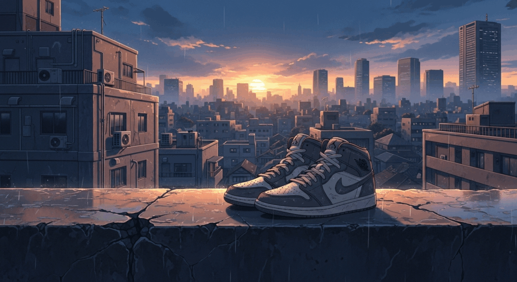 エアジョーダン1 midはダサい？理由と評判、おしゃれな履きこなし術