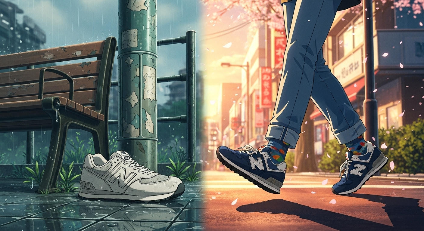 ニューバランス574がダサいと言われる理由とおしゃれな履きこなし術