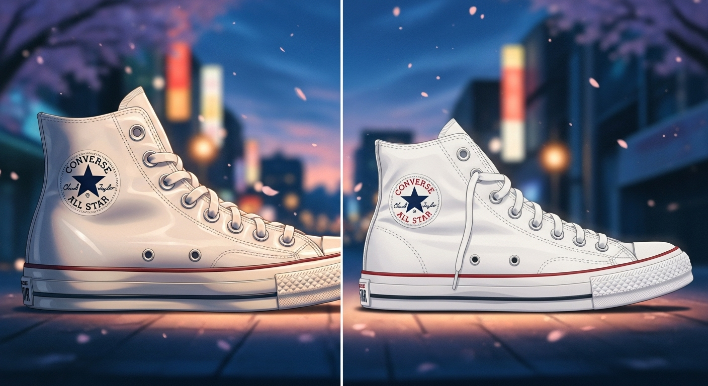 コンバース オールスターの違いを比較！CT70や日本製など人気モデルの見分け方