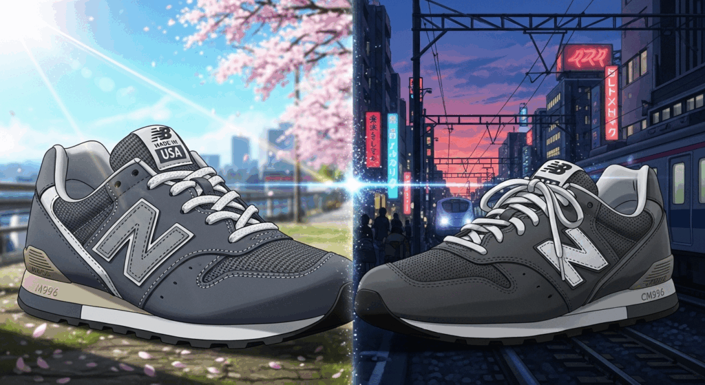 ニューバランス996の違いを比較！USA製M996とCM996の見分け方